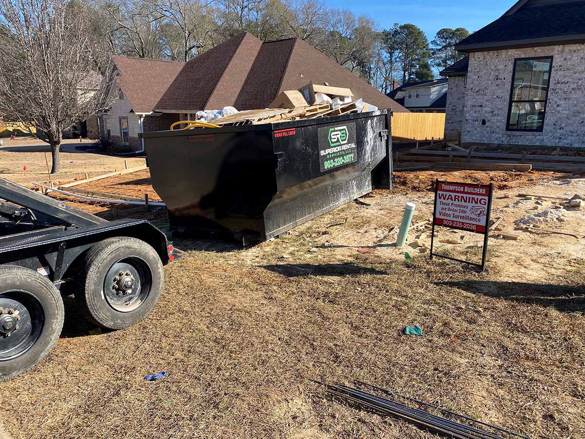 15 Yard Roll Off Dumpster Rental